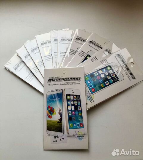 Пленка на iPhone 6/6s (11 штук)