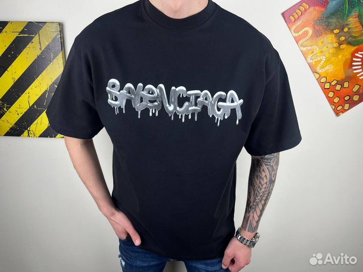 Футболка Balenciaga oversize