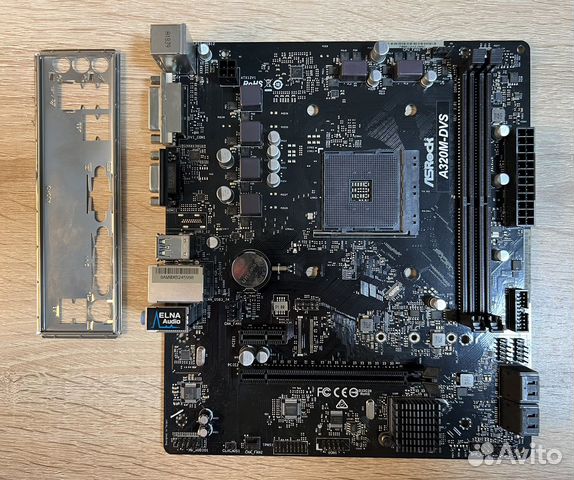 Материнская плата ASRock A320M-DVS купить в Казани | Электроника | Авито