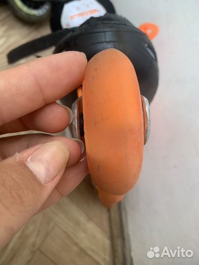 Роликовые коньки детские раздвижные 35-38