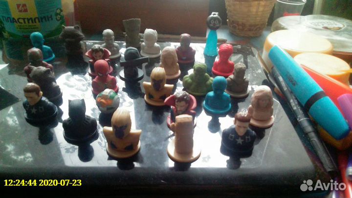 Стиратели - ластики Marvel