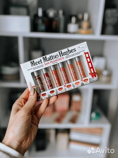 Набор помад The Balm Meet Matte Hughes 1,2 ml x 6