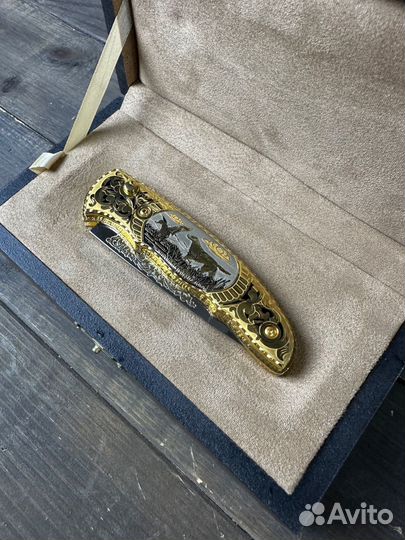 Нож коллекционный подарочный