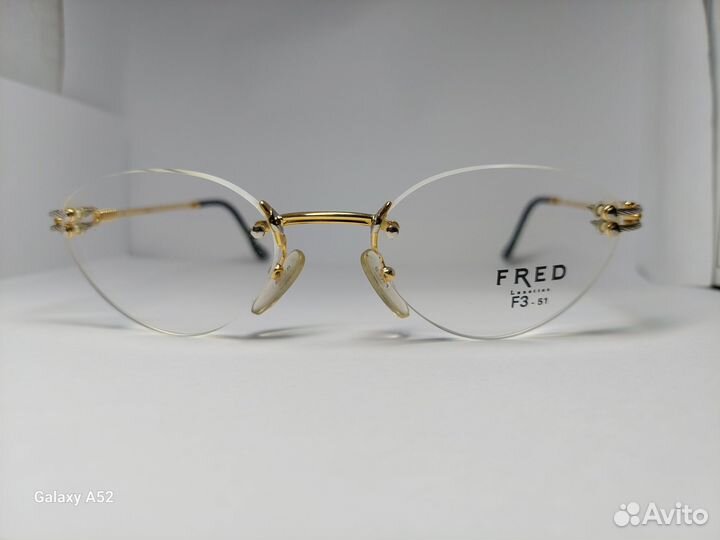 Очки Fred Orcade 24ct gold винтажные оригинал