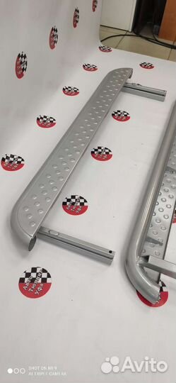 Пороги боковые для Нивы