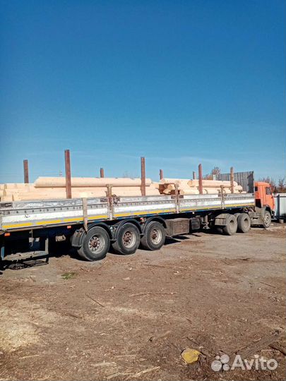 Полуприцеп открытый, длинномер 13.6м