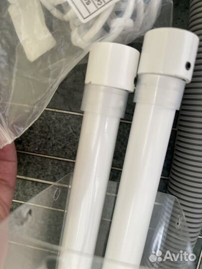 Карнизы для штор двухрядный настенный 160-320см