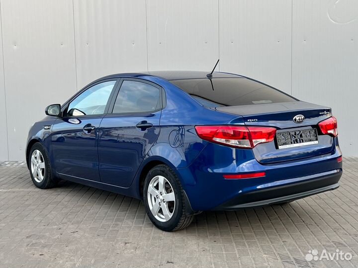 Kia Rio 1.6 МТ, 2016, 56 000 км