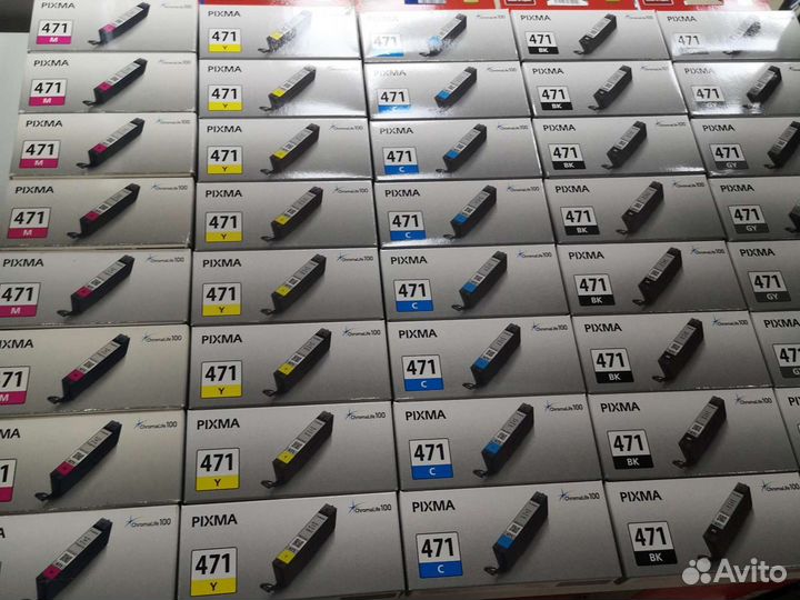 Картриджи Canon CLI-471