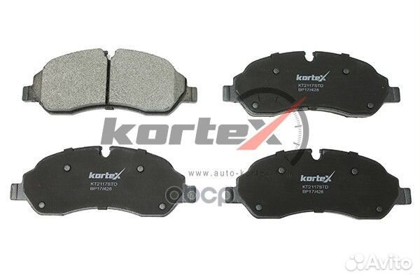 Колодки торм. ford transit 13- перед.к-т(для сд