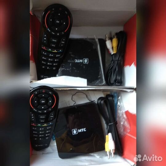 TV приставка IP TV МТС 2 штуки с пультами