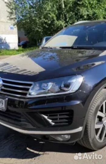 Модуль подсветки дхо volkswagen touareg