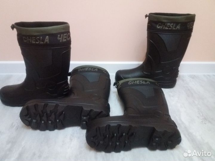 Мужские весенние рабочие сапоги эва для рыбалки