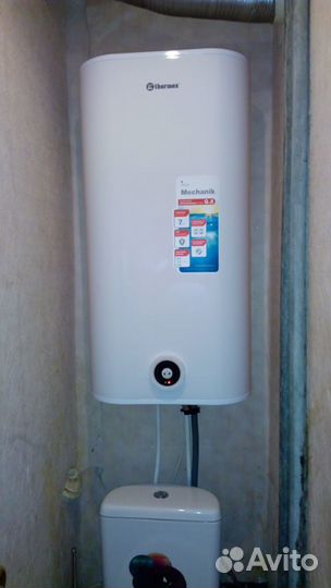 Установка монтаж водонагревателей, бойлеров тэнов