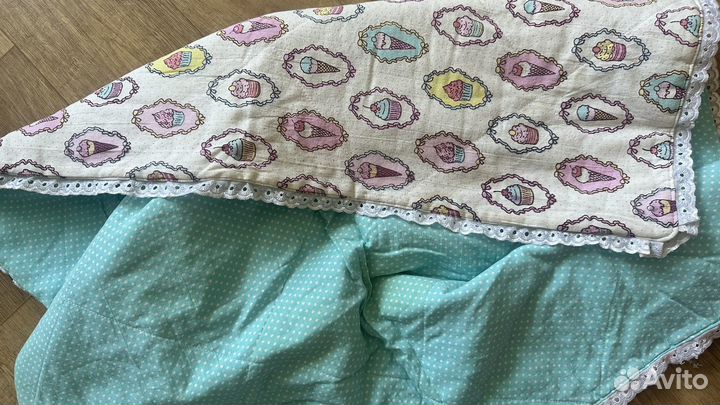 Детское одеяло плед конверт