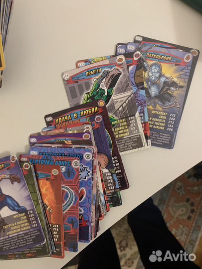 Карточки человек паук 1,2 и 3 серии