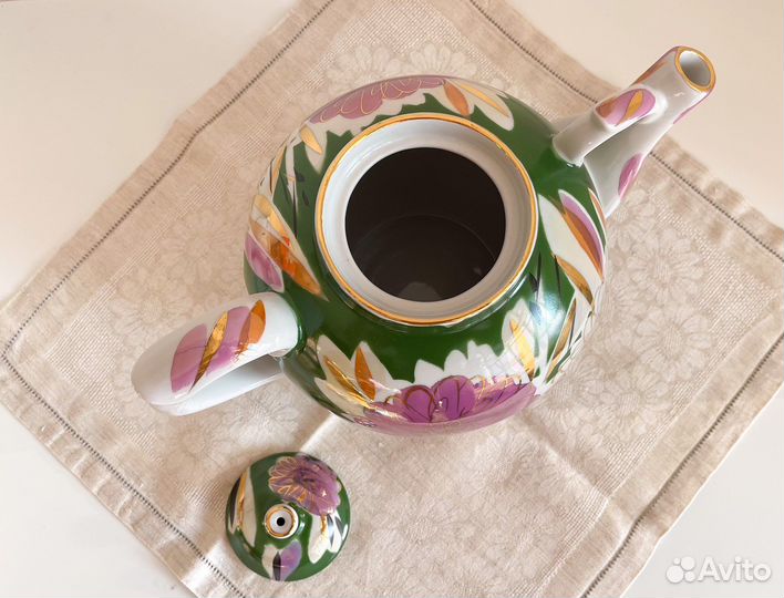 Чайник доливной Дулево 4,5л креманки Югославия