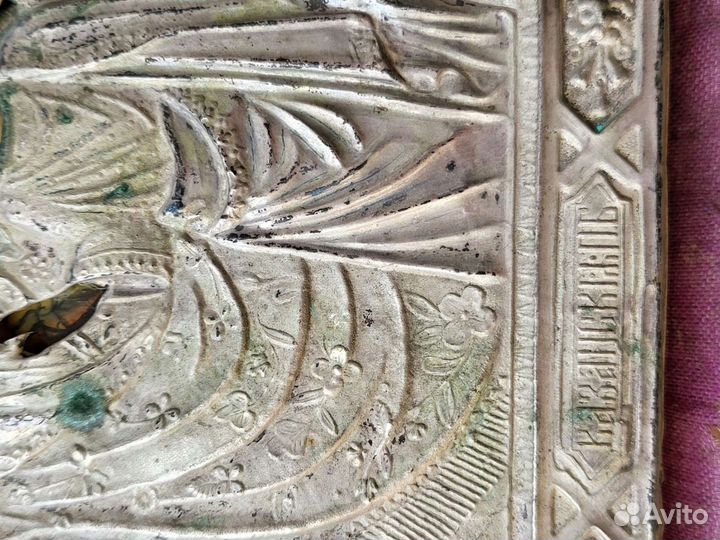 Старинная икона Казанской Божьей Матери