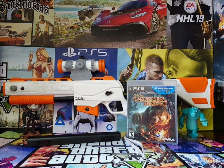 Ружье Cabelas Dangerous Hunts Ps3