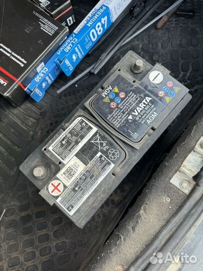 Аккумулятор agm Varta 92a