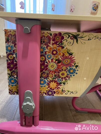 Школьная Растущая парта и стул дэми