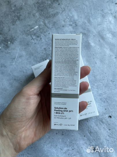 The ordinary кровавый пилинг AHA30 BHA 2 peeling