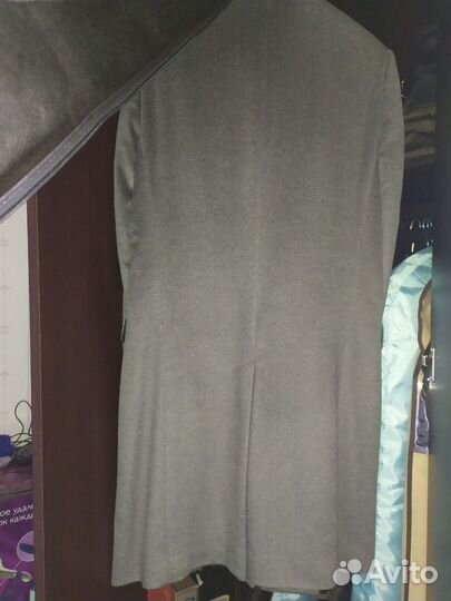 Пальто Boss selection 50 размер (шиншила/кашемир)