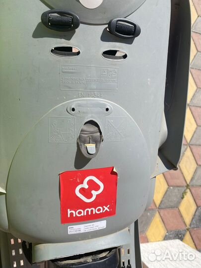 Детское велокресло на багажник hamax