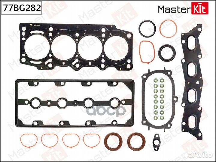 Комплект прокладок гбц 77BG282 MasterKit