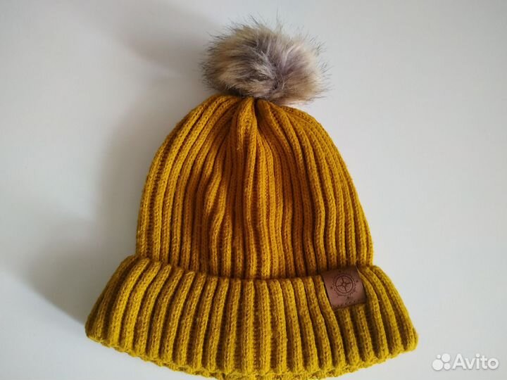 Шапка и манишка для мальчика