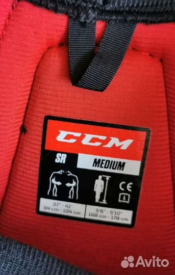 Хоккейный нагрудник CCM JetSpeed FT 485 разм sr M