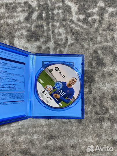 Диск fifa22 на ps 5