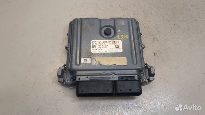 Блок управления двигателем Mercedes C W204, 2014