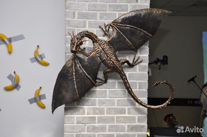 Дракон художественная ковка