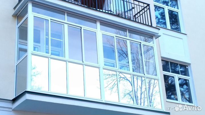 Балконы в Калининграде 350см-260см-90см