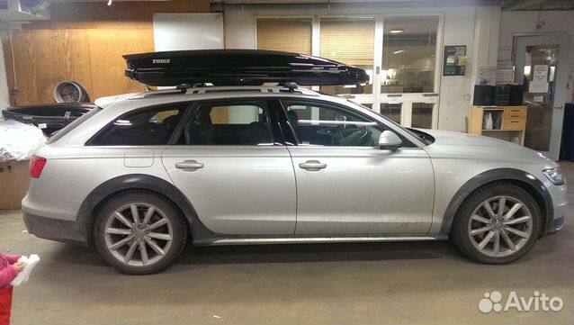 Бокс Thule Dynamic L (900), 235х94х35 см. чёрный