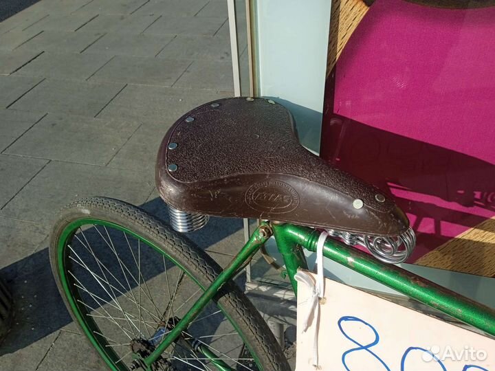 Велосипед взрослый СССР седло английское