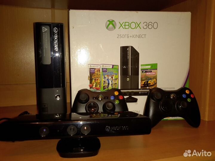 90 игр(FIFA19) Прошитый фрибутом XBox 360 E 250Gb