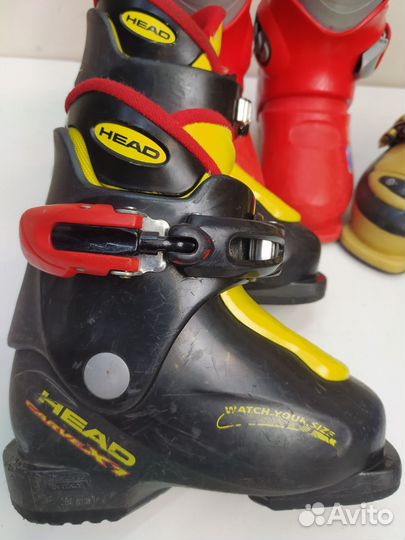 Горнолыжные ботинки 25-28 размер детские