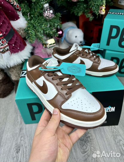 Nike Dunk low surfaces in brown and sail оригинал