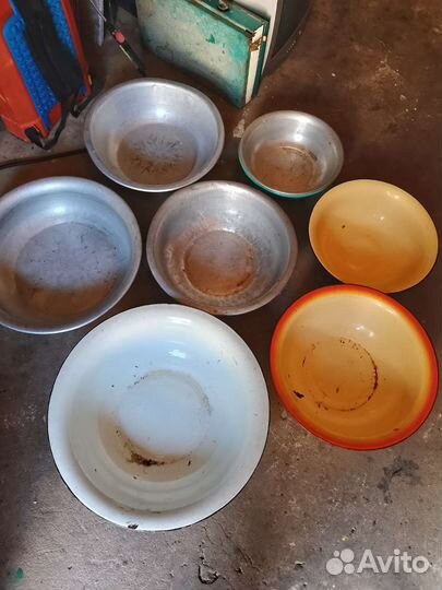 Тазик алюминиевый