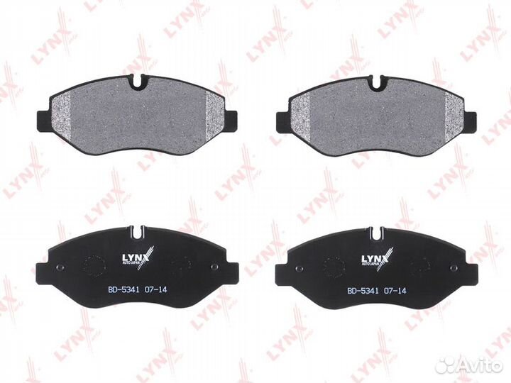 Колодки тормозные дисковые перед