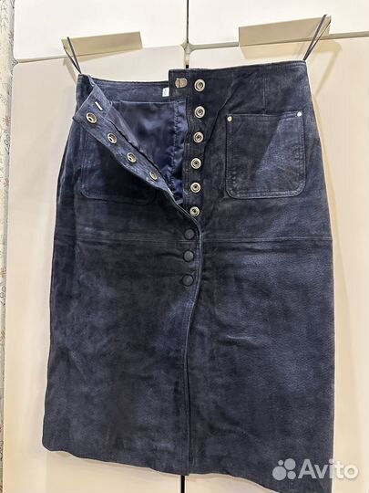 Юбка замшевая Mango