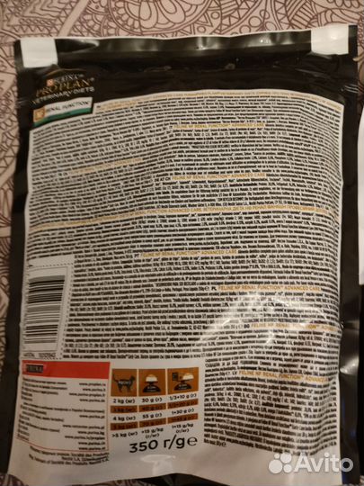 Корм для кошек Pro plan renal поздн.стад хпн