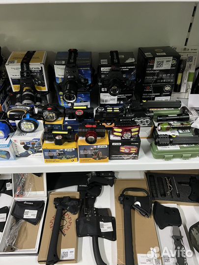 Фонарь налобный