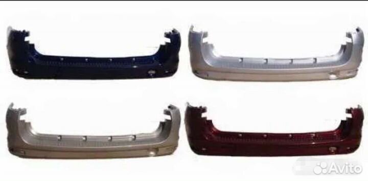 Бампера на LADA Largus в цвет