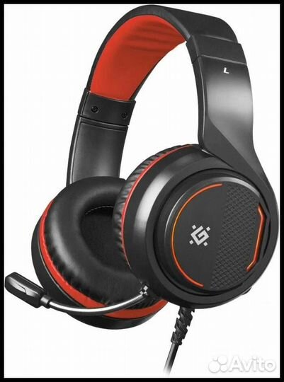 Компьютерная гарнитура Defender Apex Pro, черный/к