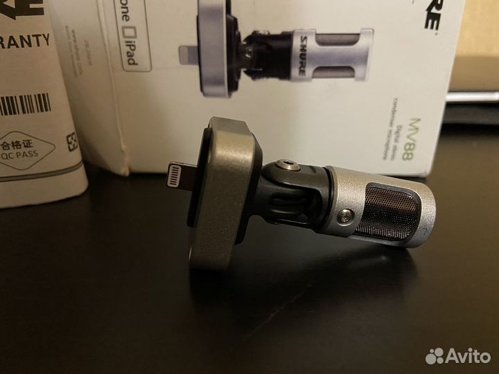 Микрофон проф. Shure MV88 для iPhone/iPad