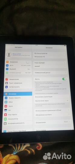 Планшет apple iPad с сим картой
