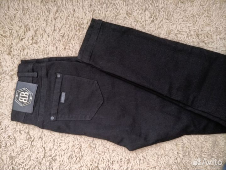 Джинсы скини черные